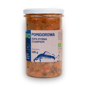 Pomidorowa zupa rybna z karpiem BIO